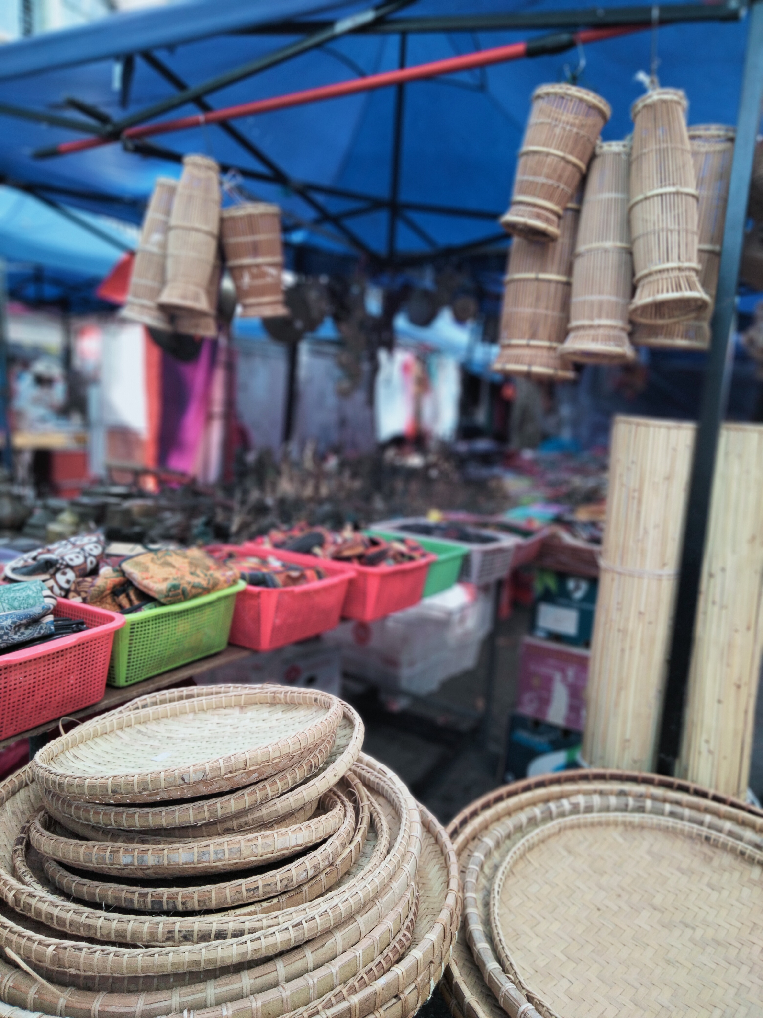 Fasad kaki lima rumah kedai lama Gaya Street